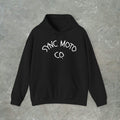 Black Sync Moto Hoodie