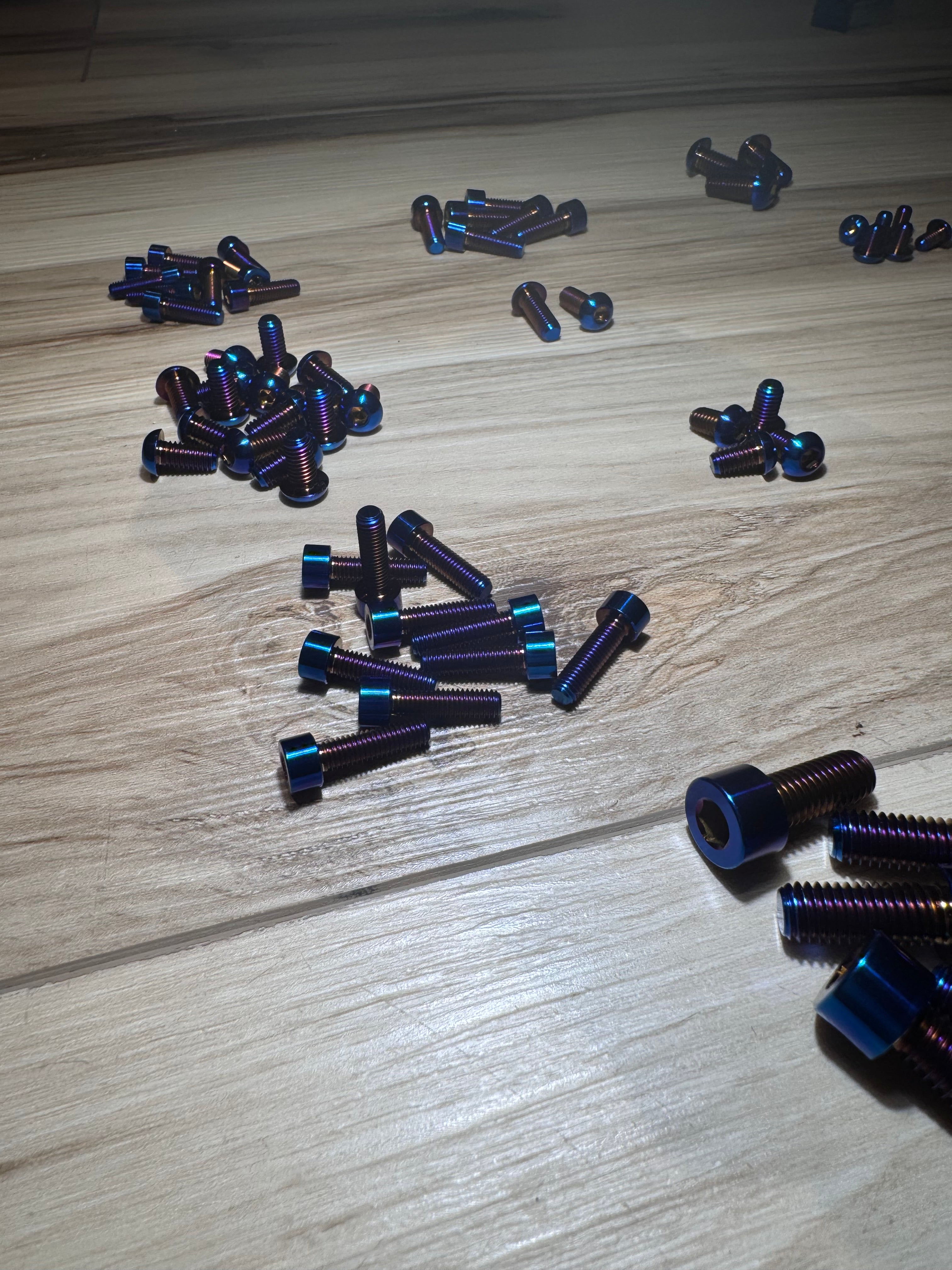 Sur-ron Light Bee X / Segway X160 X260 / 79Bike Falcon M Titanium Complete Screws Bolts Kit