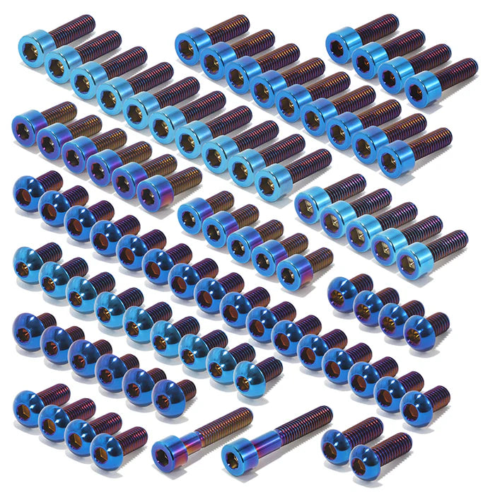 Sur-ron Light Bee X / Segway X160 X260 / 79Bike Falcon M Titanium Complete Screws Bolts Kit